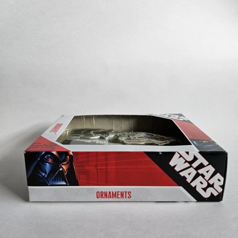 Star Wars 30th Anniversary Ornament Set 2007 Yoda Darth Vader R2-D2 C-3PO 4 Pack